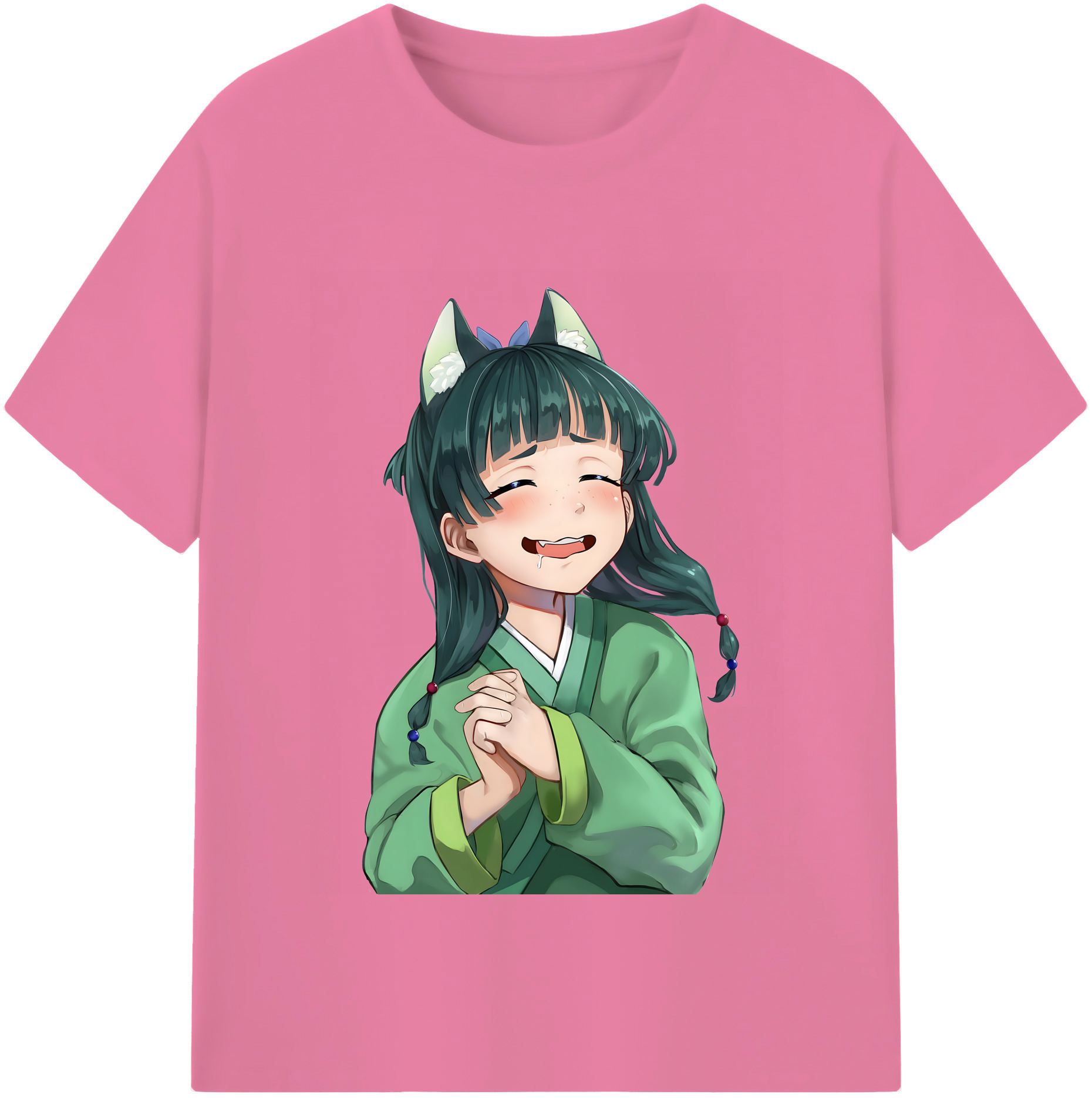 （画像用） 薬屋のひとりごと The Apothecary Diaries 綿100％半袖Tシャツ（フロントプリント）